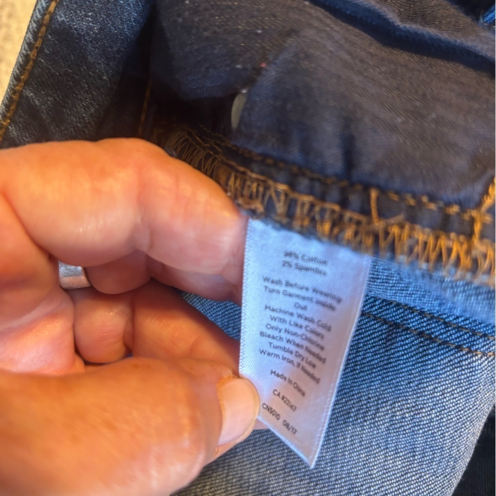 Talbots Flawless Girlfriend Jeans Straight Leg Women’s Sz 6 - Picture 7 of 7